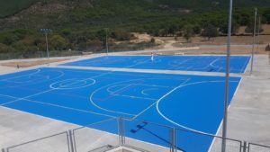 Sistema deportivo en colegio en La Adrada en Ávila